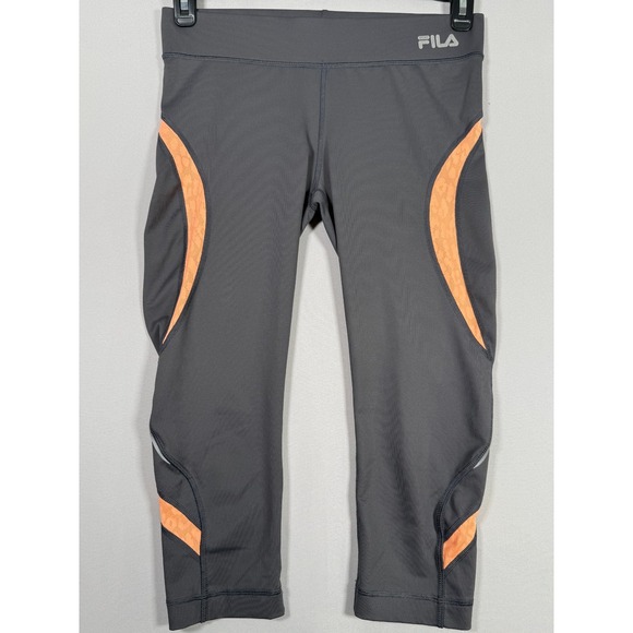 Fila Sport Women' Activewear Cropped 28x 19in Running Yoga Workout Pants Small - Picture 1 of 5